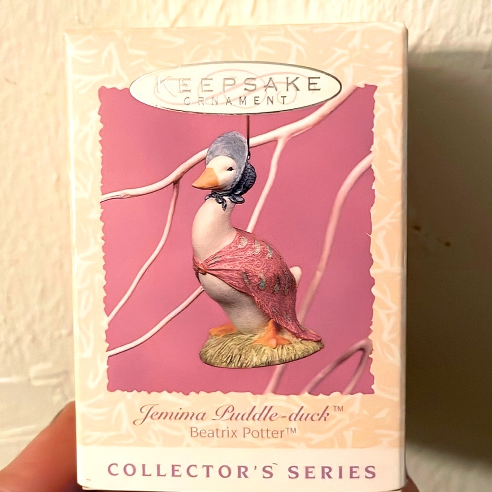 Hallmark Keepsake Jemima Puddle-Duck Beatrix Potter 1997 Ornament